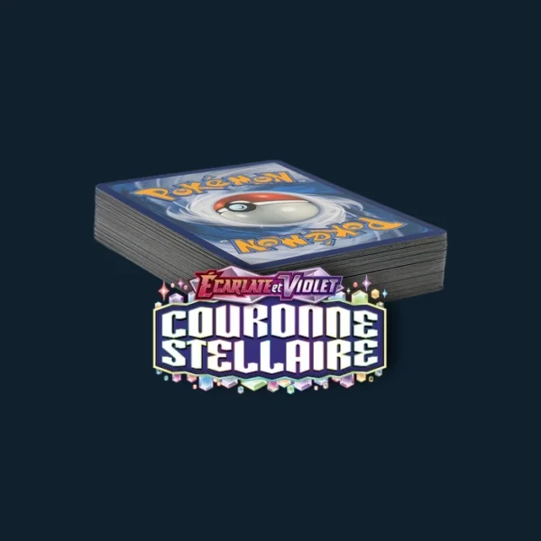 Lot de 50 cartes Pokémon Couronne Stellaire