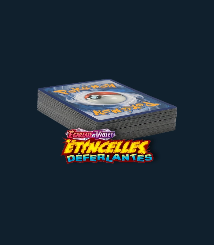 Lot de 50 cartes Pokémon Étincelles Déferlantes